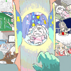 もさんのおえかき