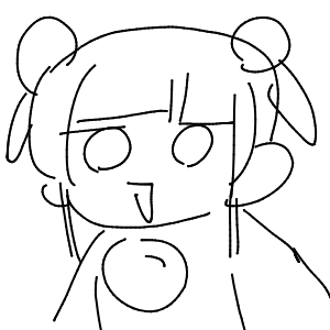 疲れてる高校生(スマホ)さんのおえかき