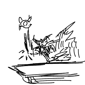 疲れてる高校生(スマホ)さんのおえかき