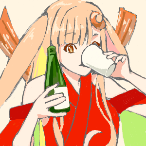 ヤチヨがかけんさんのおえかき