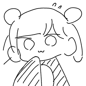 疲れてる高校生(スマホ)さんのおえかき