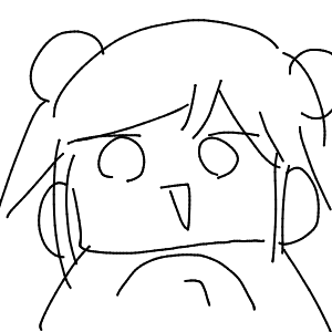 疲れてる高校生(スマホ)さんのおえかき