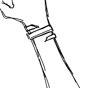 疲れてる高校生(スマホ)さんのおえかき