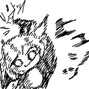 疲れてる高校生(スマホ)さんのおえかき