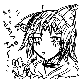 疲れてる高校生(スマホ)さんのおえかき