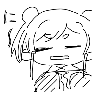 疲れてる高校生(スマホ)さんのおえかき