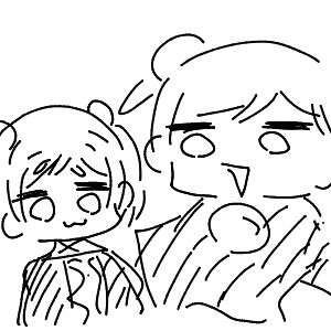 疲れてる高校生(スマホ)さんのおえかき