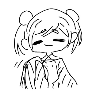 疲れてる高校生(スマホ)さんのおえかき