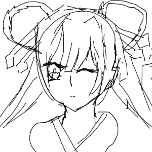 いろビームさんのおえかき