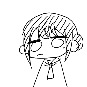 疲れてる高校生(スマホ)さんのおえかき