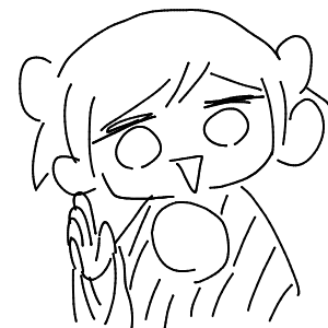 疲れてる高校生(スマホ)さんのおえかき