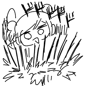 疲れてる高校生(スマホ)さんのおえかき