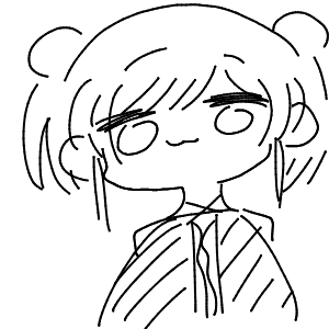 疲れてる高校生(スマホ)さんのおえかき