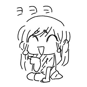 疲れてる高校生(スマホ)さんのおえかき