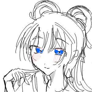 しろねこさんのおえかき