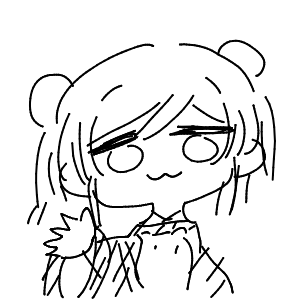 疲れてる高校生(スマホ)さんのおえかき