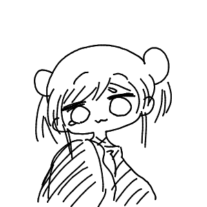 疲れてる高校生(スマホ)さんのおえかき