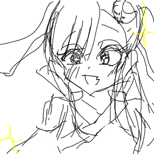 みたらし団子さんのおえかき