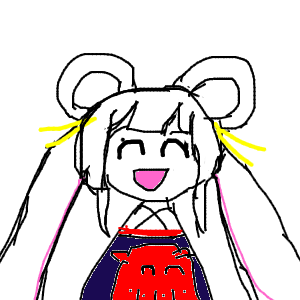 名も無き月さんのおえかき