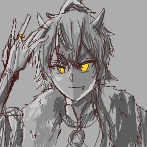 ねっしーさんのおえかき