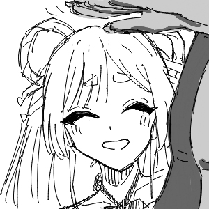 疲れてる高校生(スマホ)さんのおえかき