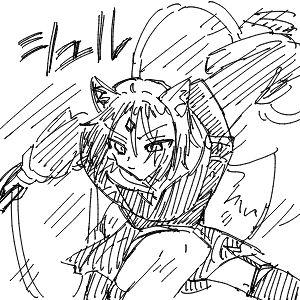 疲れてる高校生(スマホ)さんのおえかき