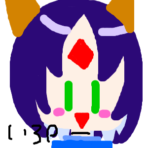 あんにんどうふちゃんさんのおえかき