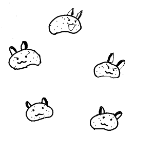 栗まんじゅうさんのおえかき