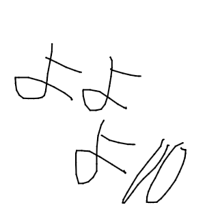 萌奈さんのおえかき
