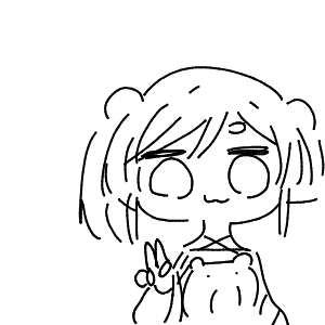 疲れてる高校生(スマホ)さんのおえかき