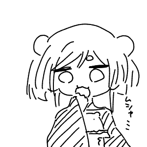 疲れてる高校生(スマホ)さんのおえかき