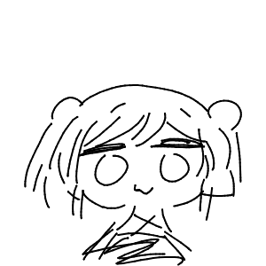 疲れてる高校生(スマホ)さんのおえかき