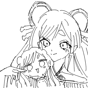 疲れてる高校生(スマホ)さんのおえかき