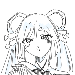 疲れてる高校生(スマホ)さんのおえかき