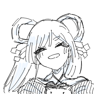 疲れてる高校生(スマホ)さんのおえかき