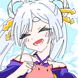 疲れてる高校生(スマホ)さんのおえかき