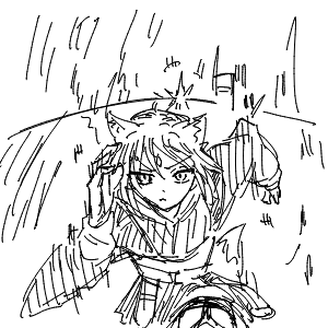 疲れてる高校生(スマホ)さんのおえかき