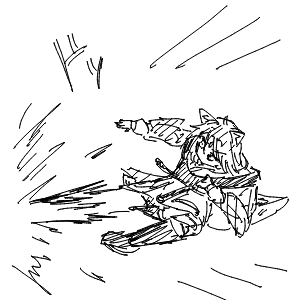 疲れてる高校生(スマホ)さんのおえかき