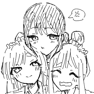 疲れてる高校生(スマホ)さんのおえかき