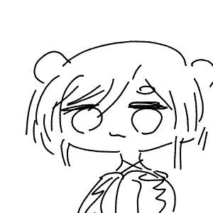 疲れてる高校生(スマホ)さんのおえかき
