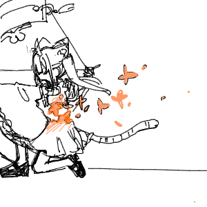 道端の花さんのおえかき