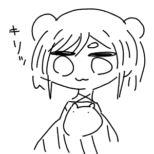 疲れてる高校生(スマホ)さんのおえかき