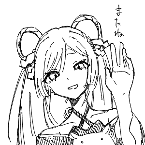 疲れてる高校生(スマホ)さんのおえかき