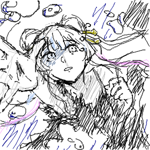 脳内ブラックさんのおえかき