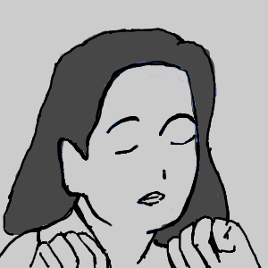 ヤチヨがかけんさんのおえかき