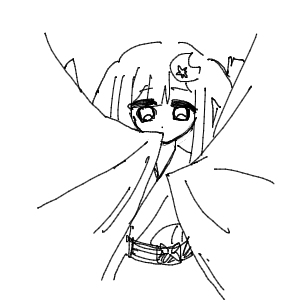 道端の花さんのおえかき
