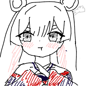 緑樗さんのおえかき