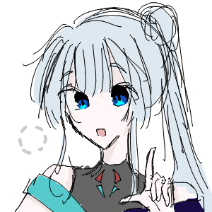 しろねこさんのおえかき