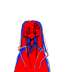 道端の花さんのおえかき