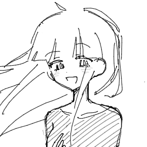 道端の花さんのおえかき